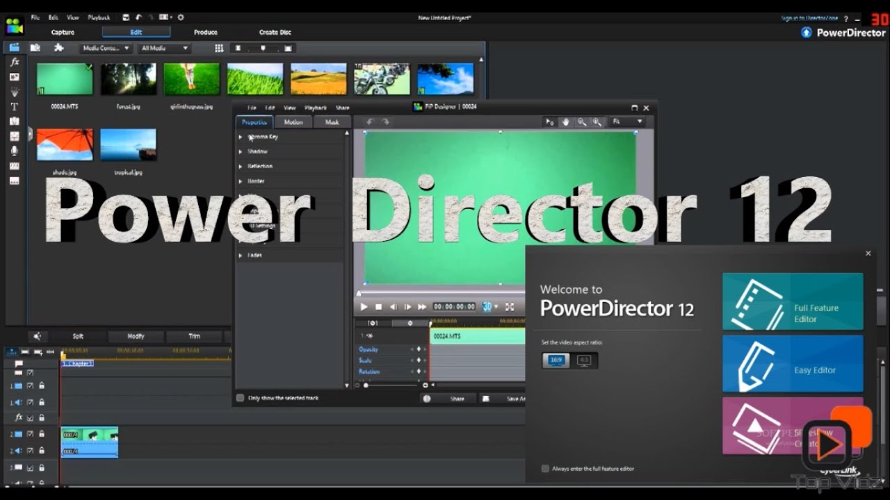 power director 12 free download